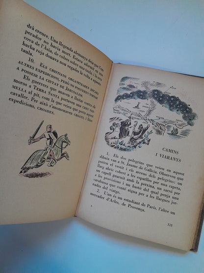 HISTÒRIA. PRIMERES LECTURES - ENRIC BAGUÉ I JAUME VICENS (EDITORIAL PEDAGÒGICA, 1936)