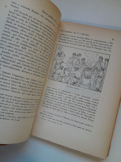LA GUERRA GIUDAICA (COMPLETA 4 TOMOS) - GIUSEPPE RICCIOTTI (SOCIETÀ EDITRICE INTERNAZIONALE, 1937)