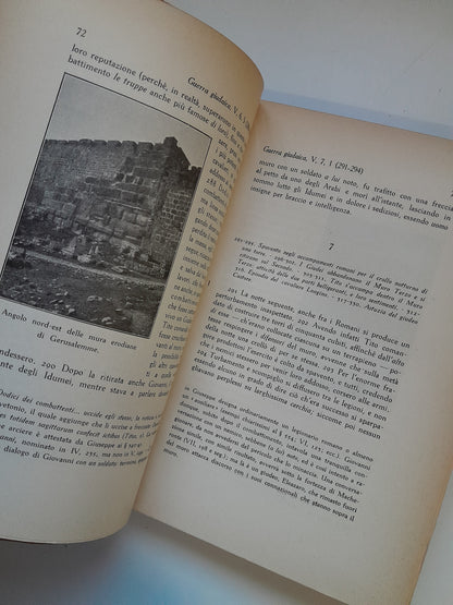 LA GUERRA GIUDAICA (COMPLETA 4 TOMOS) - GIUSEPPE RICCIOTTI (SOCIETÀ EDITRICE INTERNAZIONALE, 1937)