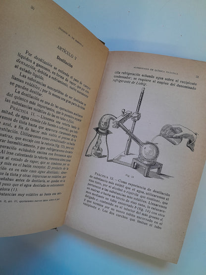 AUTODIDAXIS DE QUÍMICA PRÁCTICA - JOAQUÍN MARÍA DE BARNOLA (ED. MANUEL MARÍN, 1913)