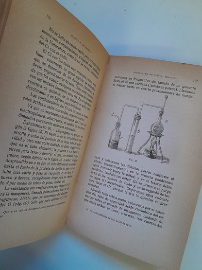 AUTODIDAXIS DE QUÍMICA PRÁCTICA - JOAQUÍN MARÍA DE BARNOLA (ED. MANUEL MARÍN, 1913)
