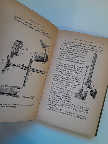 AUTODIDAXIS DE QUÍMICA PRÁCTICA - JOAQUÍN MARÍA DE BARNOLA (ED. MANUEL MARÍN, 1913)