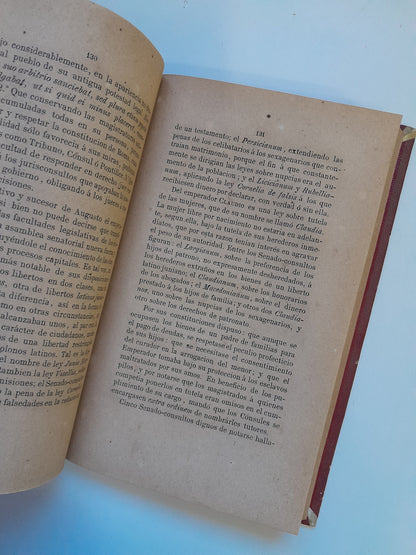 HISTORIA DE LA LEGISLACIÓN ROMANA - JOSÉ MARÍA ANTEQUERA (IMP. R. P. INFANTE, 1876)