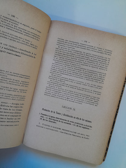 LECCIONES ELEMENTALES DE GEOGRAFÍA GENERAL - MANUEL MERELO (ED. SÁENZ DE JUBERA, 1897)