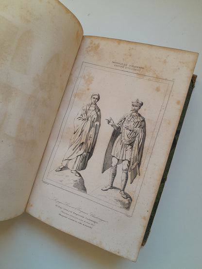 PANORAMA UNIVERSAL. HISTORIA DE LA ALEMANIA (COMPLETA 2 TOMOS) - PH. LE BAS (IMP. DEL NACIONAL, 1841)