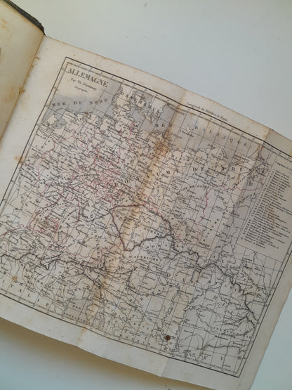 PANORAMA UNIVERSAL. HISTORIA DE LA ALEMANIA (COMPLETA 2 TOMOS) - PH. LE BAS (IMP. DEL NACIONAL, 1841)