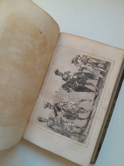 PANORAMA UNIVERSAL. HISTORIA DE LA ALEMANIA (COMPLETA 2 TOMOS) - PH. LE BAS (IMP. DEL NACIONAL, 1841)
