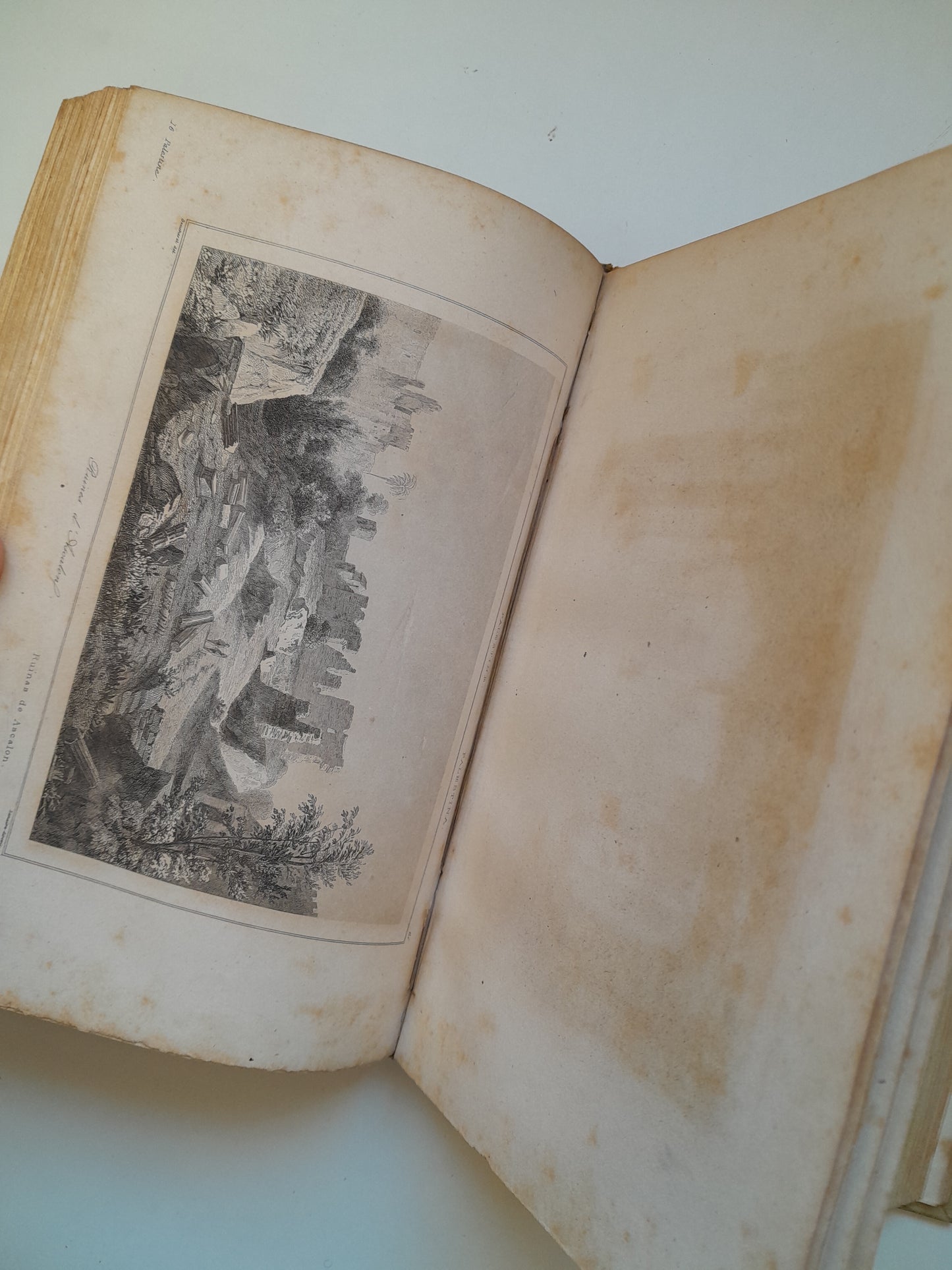 PANORAMA UNIVERSAL. HISTORIA DE LA PALESTINA O TIERRA SANTA - VV. AA. (IMP. A. FREXAS, 1850)