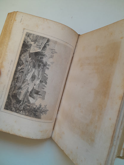 PANORAMA UNIVERSAL. HISTORIA DE LA PALESTINA O TIERRA SANTA - VV. AA. (IMP. A. FREXAS, 1850)