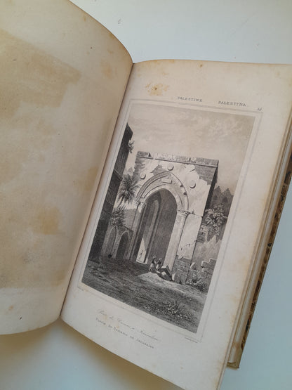 PANORAMA UNIVERSAL. HISTORIA DE LA PALESTINA O TIERRA SANTA - VV. AA. (IMP. A. FREXAS, 1850)