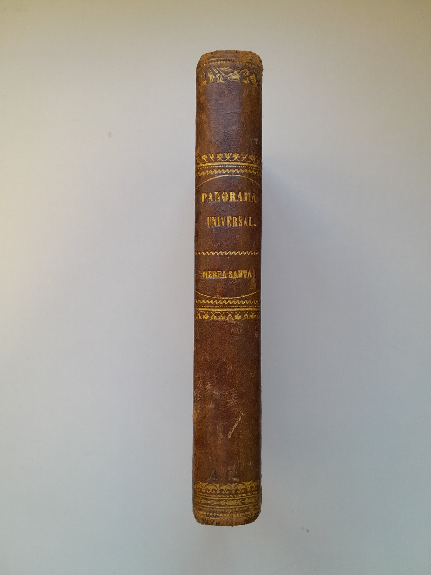 PANORAMA UNIVERSAL. HISTORIA DE LA PALESTINA O TIERRA SANTA - VV. AA. (IMP. A. FREXAS, 1850)