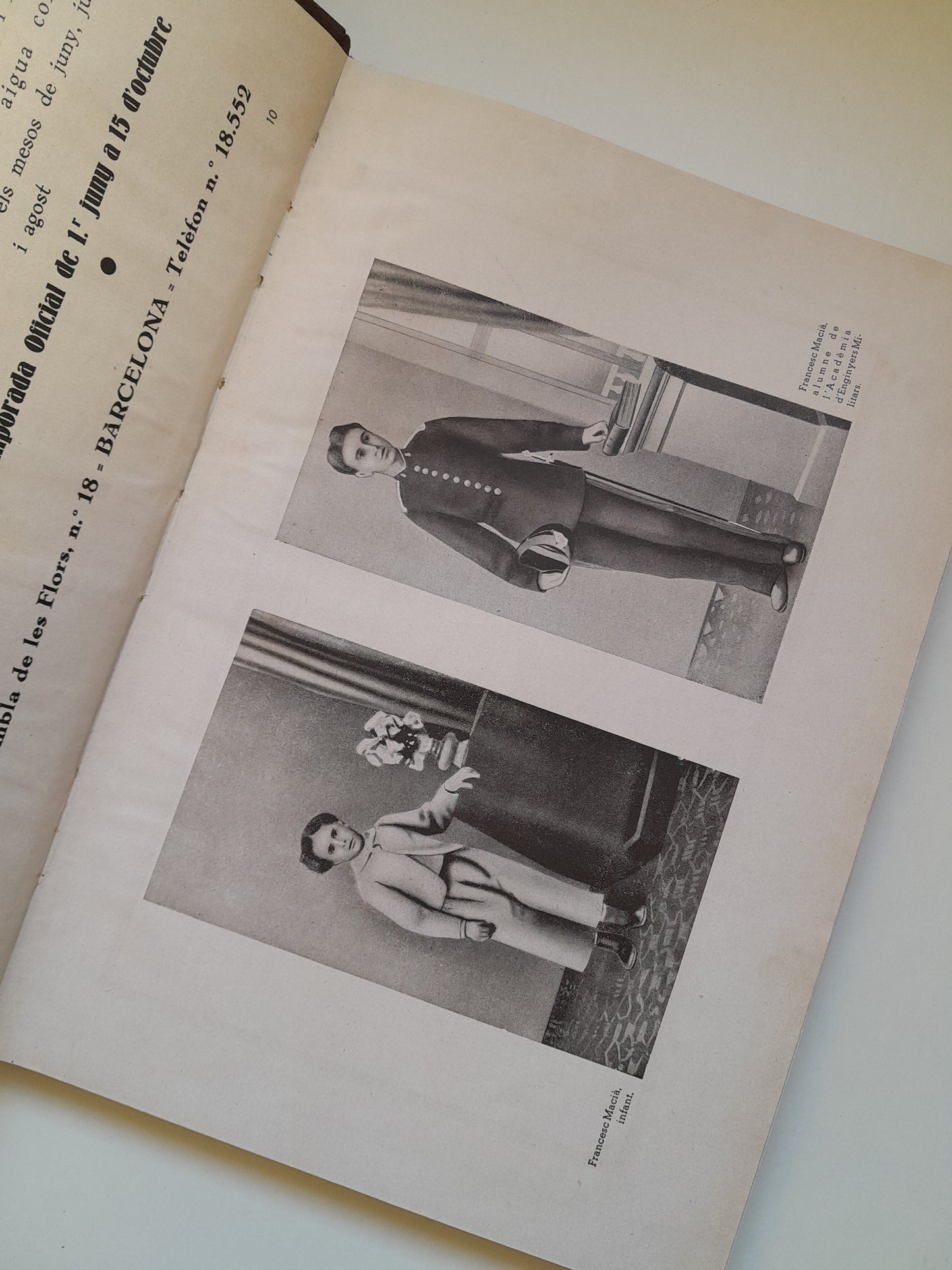 ELS DOS PRESIDENTS. DADES HISTÒRIQUES - VV. AA. (1936)