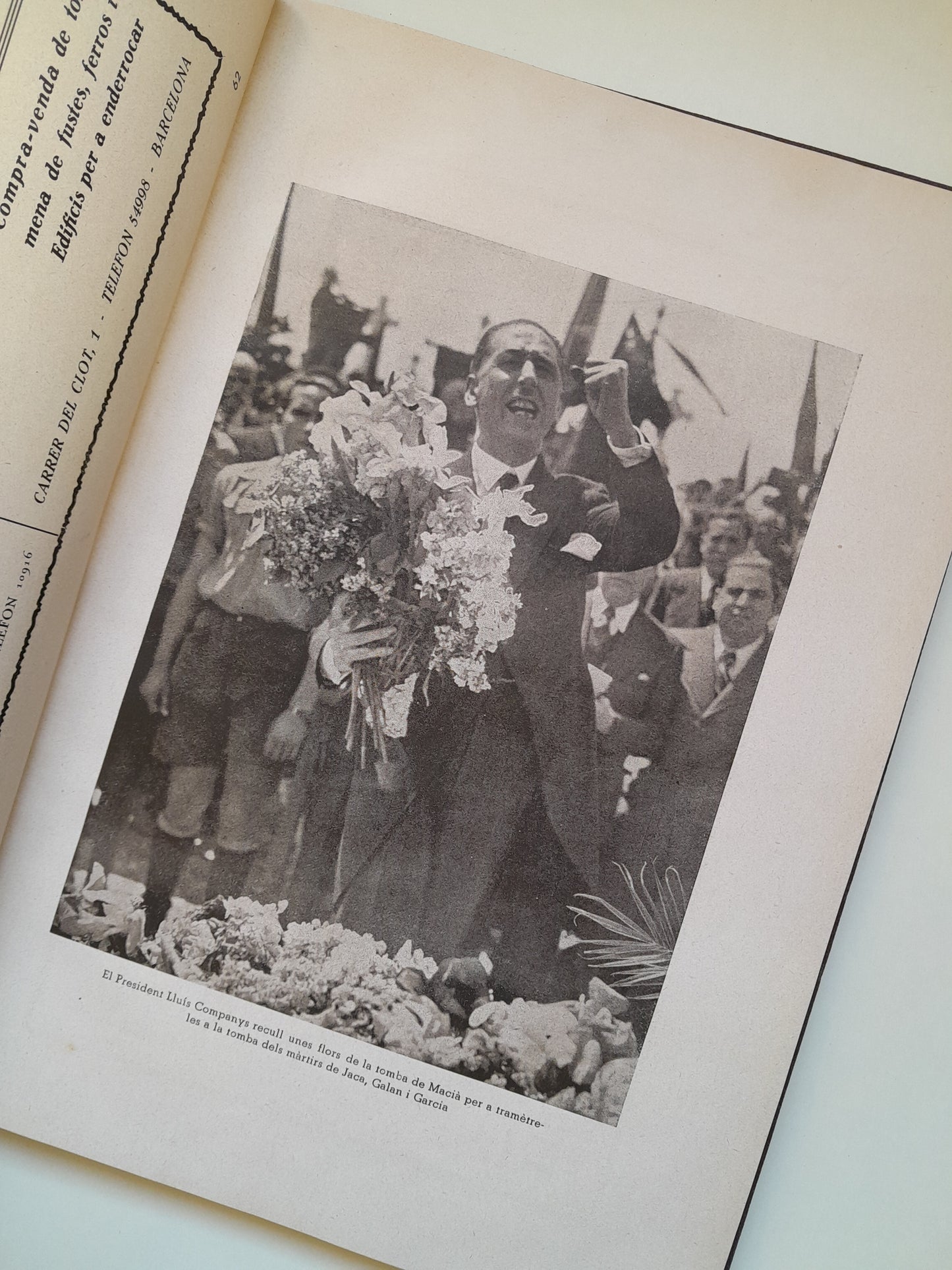 ELS DOS PRESIDENTS. DADES HISTÒRIQUES - VV. AA. (1936)