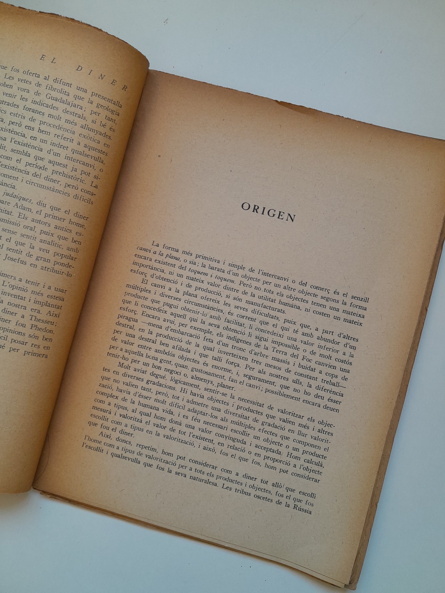 EL DINER - JOAN AMADES (REFLEXOS, 1938)