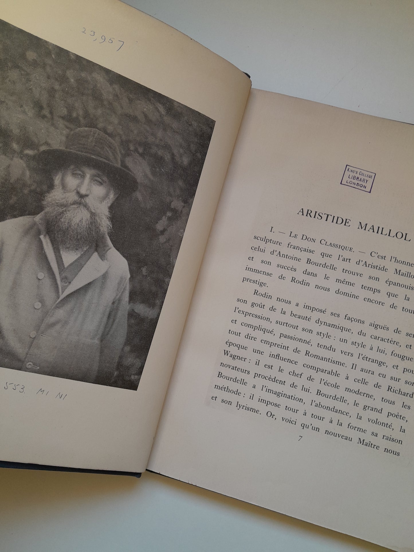 ARISTIDE MAILLOL - MAURICE DENIS (1925)