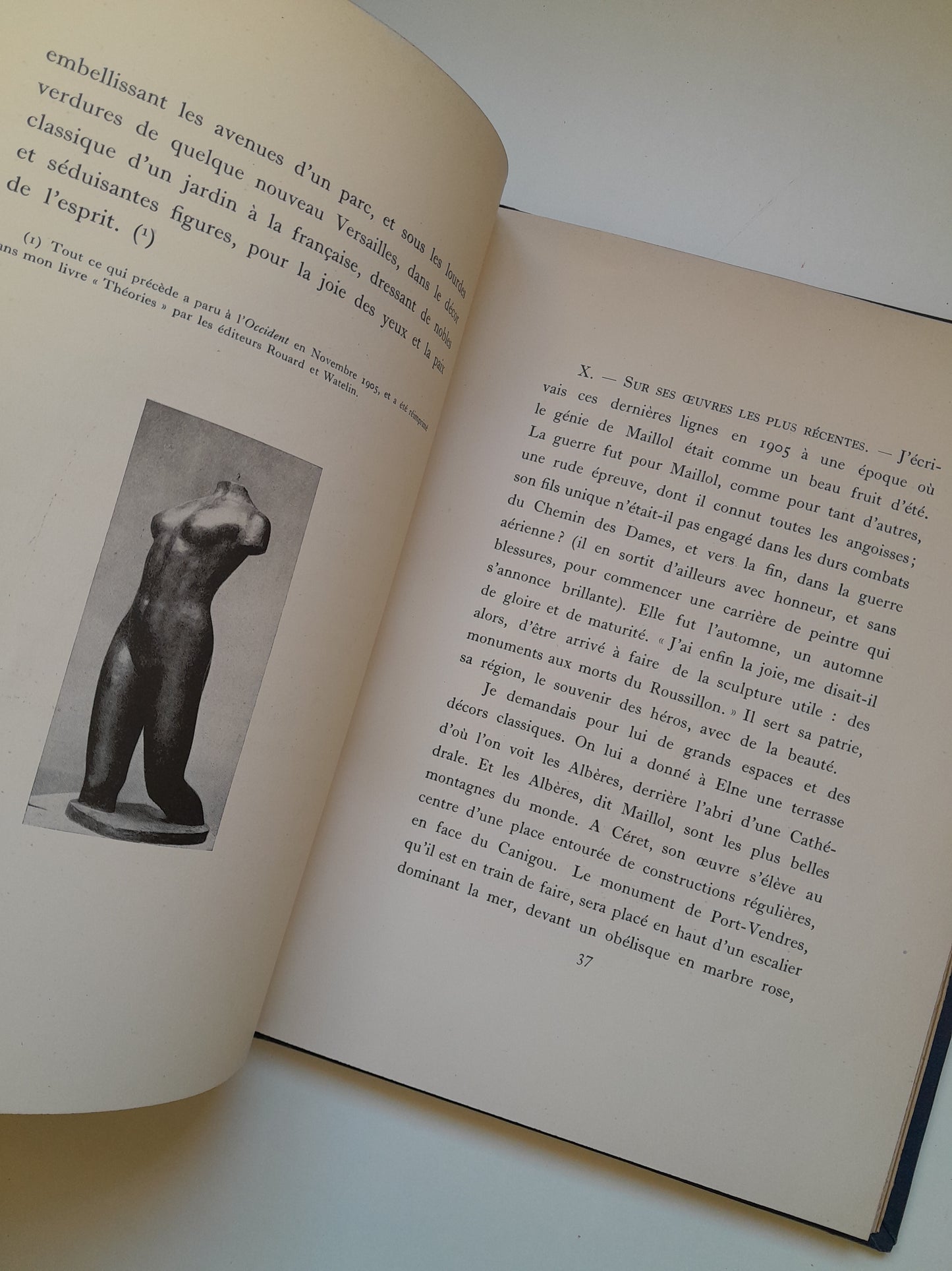 ARISTIDE MAILLOL - MAURICE DENIS (1925)
