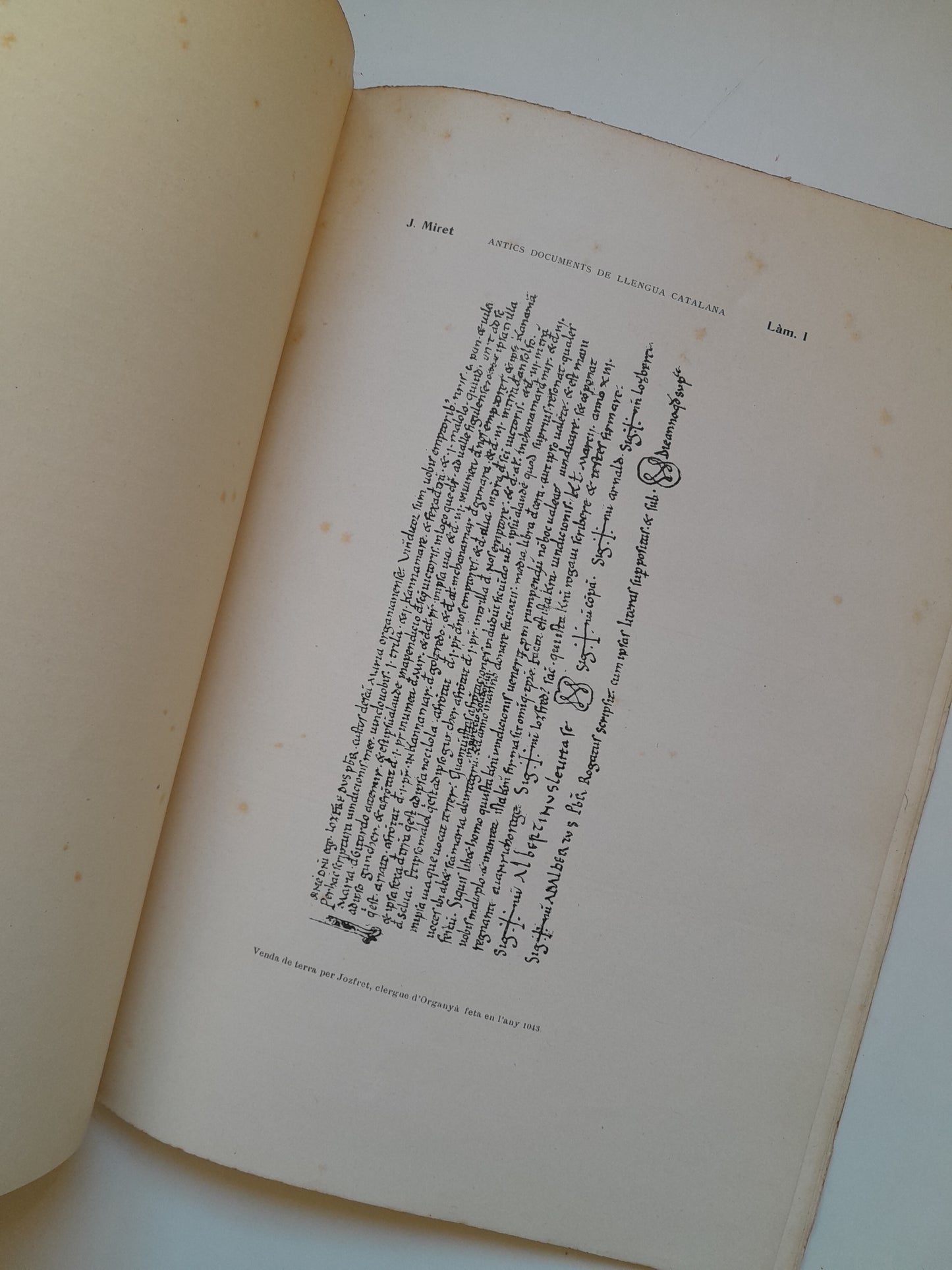 REIMPRESSIÓ DE LES HOMILIES D'ORGANYÀ - JOAQUIM MIRET I SANS (LIB. S. BABRA, 1915)