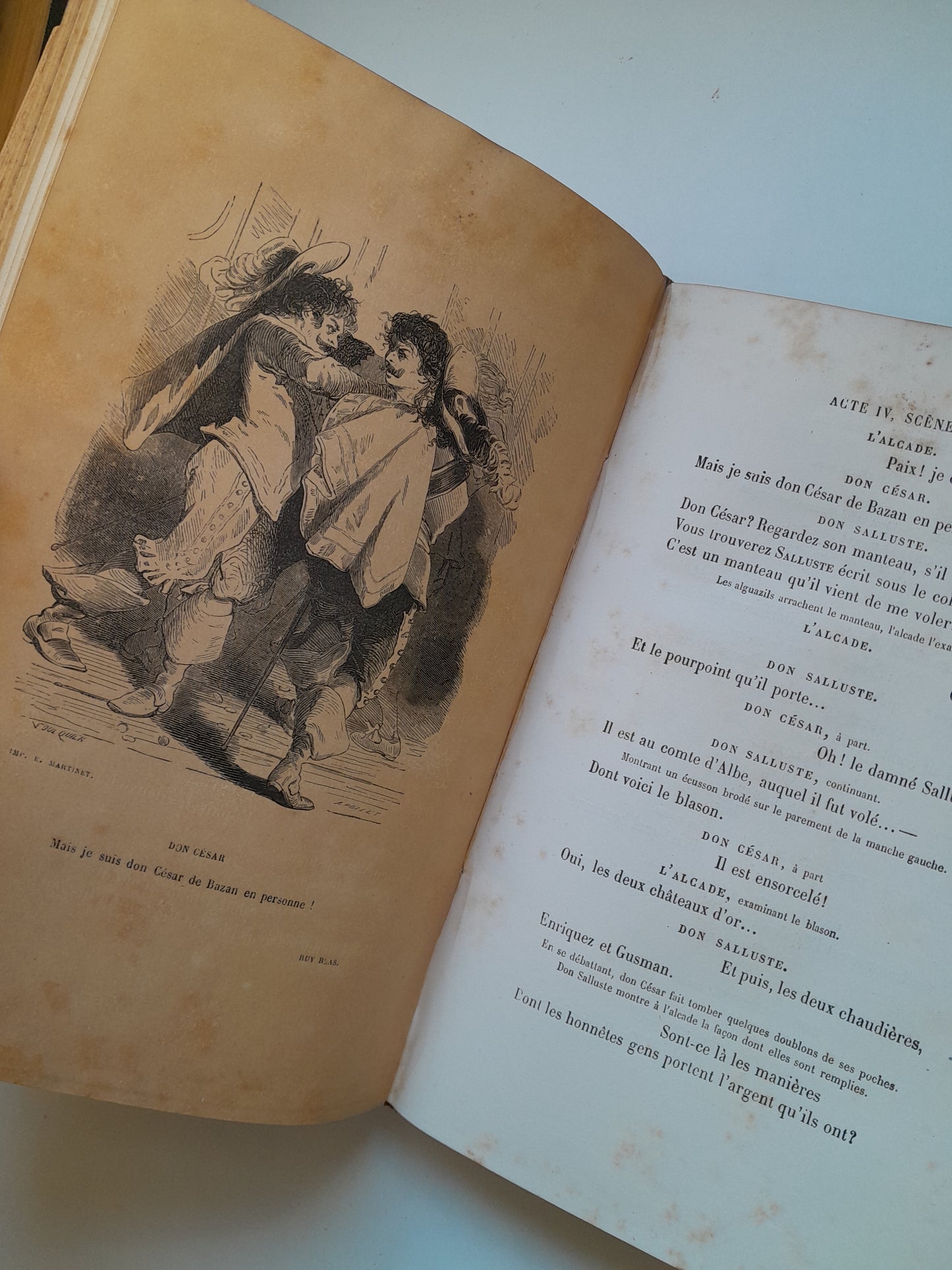 DRAME (COMPLETA 4 TOMOS) - VICTOR HUGO (HOUSSIAUX, 1875)