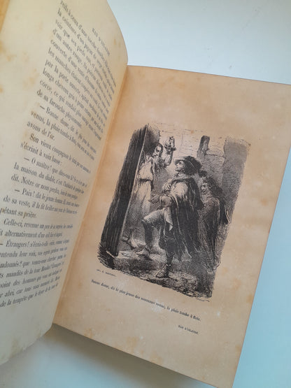 ROMAN (COMPLETA 4 TOMOS) - VICTOR HUGO (HOUSSIAUX, 1875)