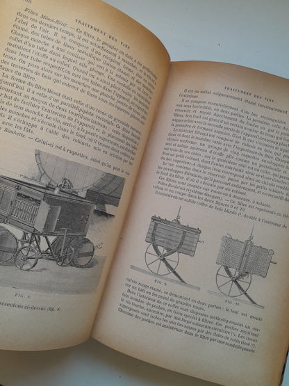 TRAITÉ PRACTIQUE DES VINS, CIDRES, SPIRITUEUX ET VINAIGRES - M. PAUL LE SOURD (LIB. G. MASSON, c.1880)