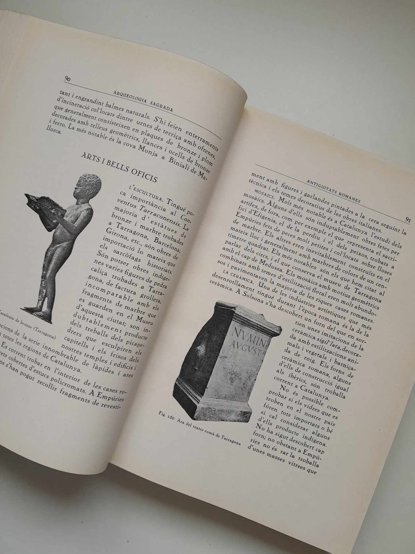 NOCIONS D'ARQUEOLOGIA SAGRADA CATALANA (TOMO I) - JOSEP GUIDOL I CUNILL (1931)