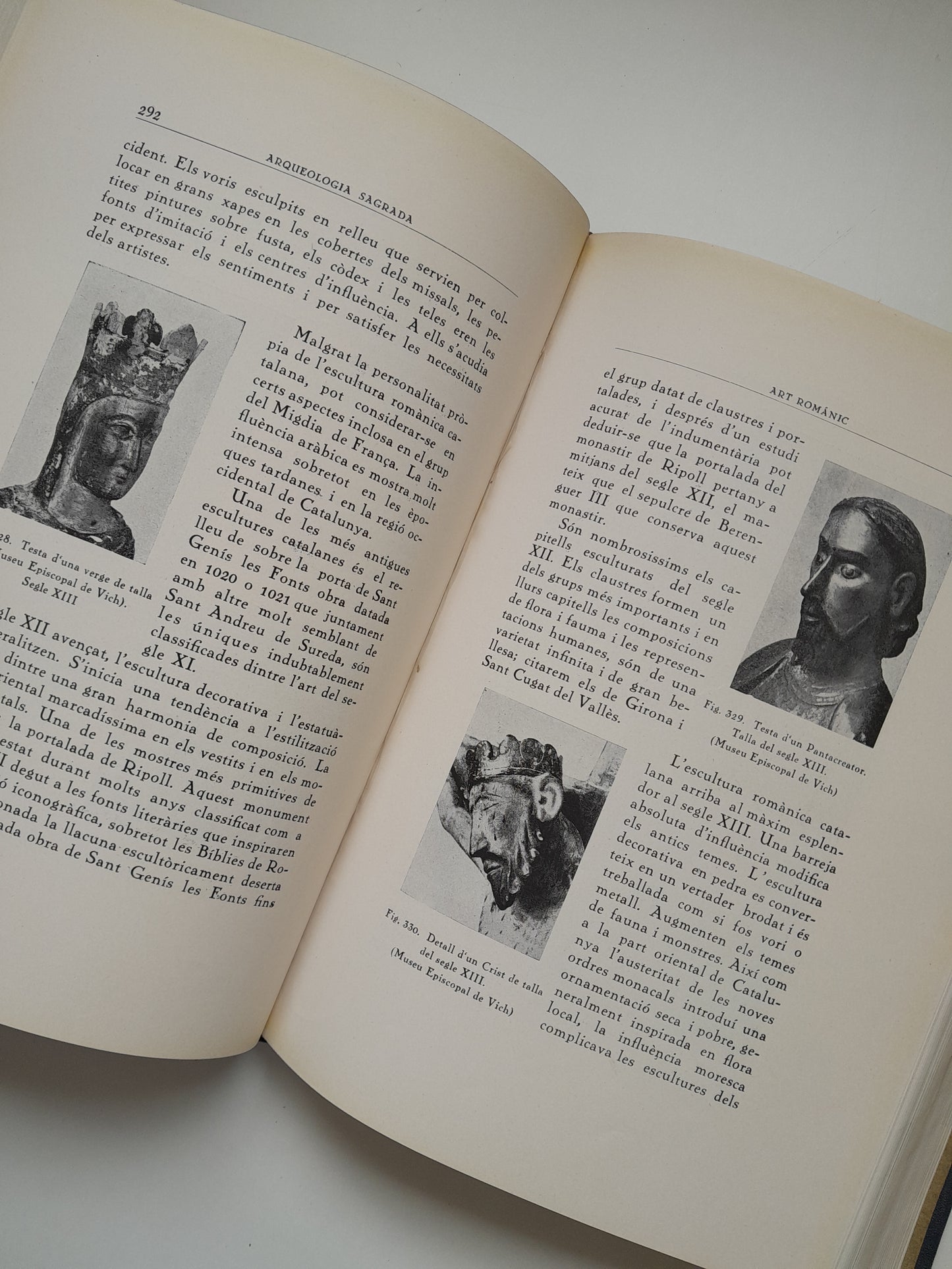 NOCIONS D'ARQUEOLOGIA SAGRADA CATALANA (TOMO I) - JOSEP GUIDOL I CUNILL (1931)
