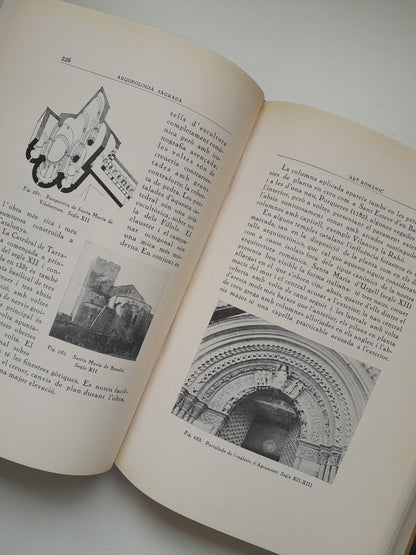 NOCIONS D'ARQUEOLOGIA SAGRADA CATALANA (TOMO I) - JOSEP GUIDOL I CUNILL (1931)