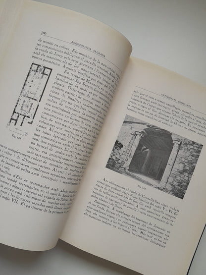 NOCIONS D'ARQUEOLOGIA SAGRADA CATALANA (TOMO I) - JOSEP GUIDOL I CUNILL (1931)