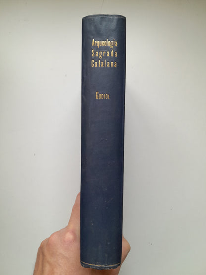 NOCIONS D'ARQUEOLOGIA SAGRADA CATALANA (TOMO I) - JOSEP GUIDOL I CUNILL (1931)