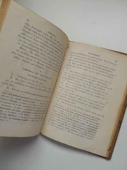 MANUAL PRÁCTICO DE LA LENGUA GRIEGA - RAIMUNDO GONÁLEZ ANDRÉS (IMP. NACIONAL, 1860)