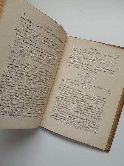 MANUAL PRÁCTICO DE LA LENGUA GRIEGA - RAIMUNDO GONÁLEZ ANDRÉS (IMP. NACIONAL, 1860)