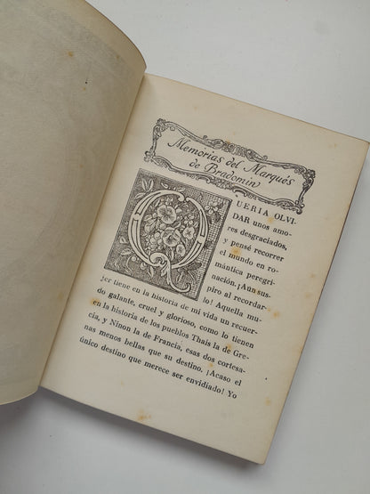 SONATA DE ESTÍO. MEMORIAS DEL MARQUÉS DE BRADOMIN - RAMÓN DEL VALLE-INCLÁN (RUA NUEVA, 1941)