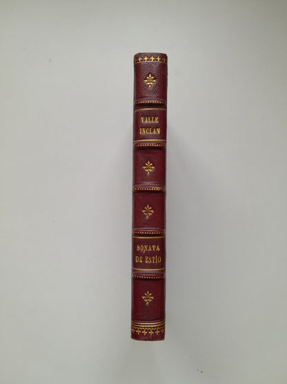 SONATA DE ESTÍO. MEMORIAS DEL MARQUÉS DE BRADOMIN - RAMÓN DEL VALLE-INCLÁN (RUA NUEVA, 1941)