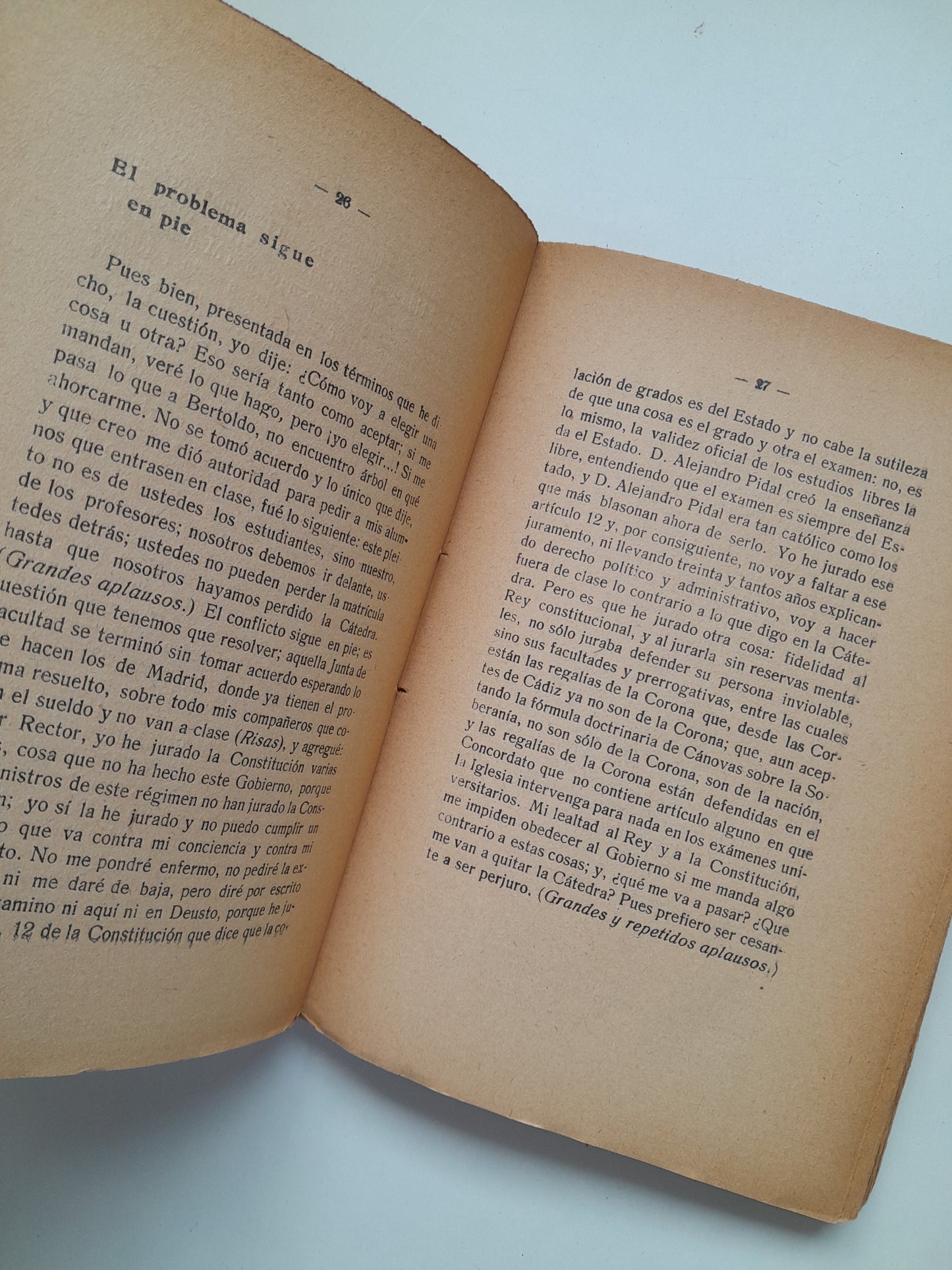 LA REGENCIA Y EL DERECHO PÚBLICO ESPAÑOL - ANTONIO ROYO VILLANOVA (ED. REUS, 1929)