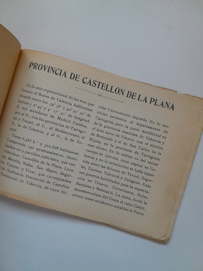 PORTFOLIO FOTOGRÁFICO DE ESPAÑA. CASTELLÓN DE LA PLANA (ALBERTO MARTÍN, c.1920)