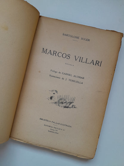MARCOS VILLARÍ - BARTOLOMÉ SOLER (PAL·LAS, c.1930)