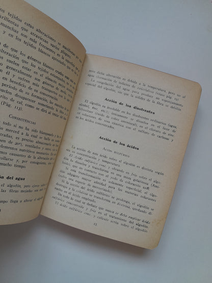 MANUAL DEL TINTORERO - IBÉRICA DE INDUSTRIAS QUÍMICAS (1926)