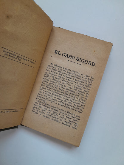 NOVELAS ALEMANAS Y ESCANDINAVAS - VV. AA (LIB. PASCUAL AGUILAR, 1879)