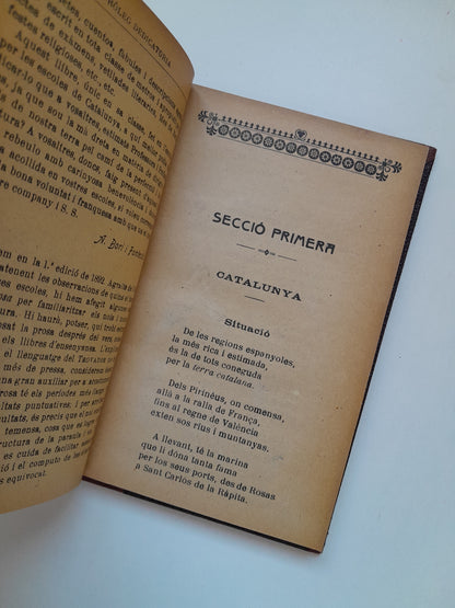 LO TROVADOR CATALÀ - ANTONI BORI FONTESTÀ (LIB. DE MONTSERRAT DE FILL DE J. ROCA I BROS, c.1880)