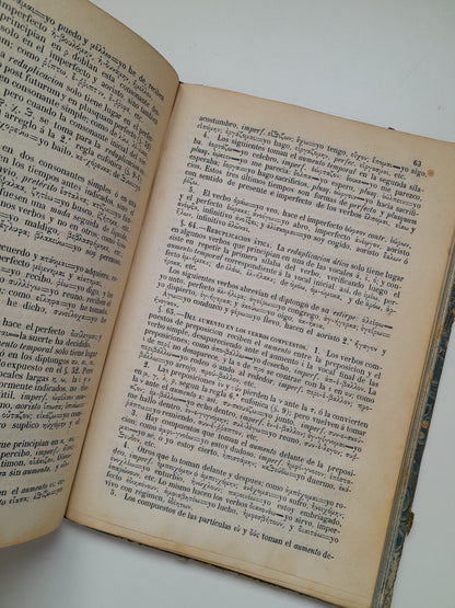 ELEMENTOS GRAMATICALES DE LA LENGUA GRIEGA - JOAQUÍN DELAGO Y DAVID (TIP. FRANCISCO LÓPEZ VIZCAÍNO, 1864)