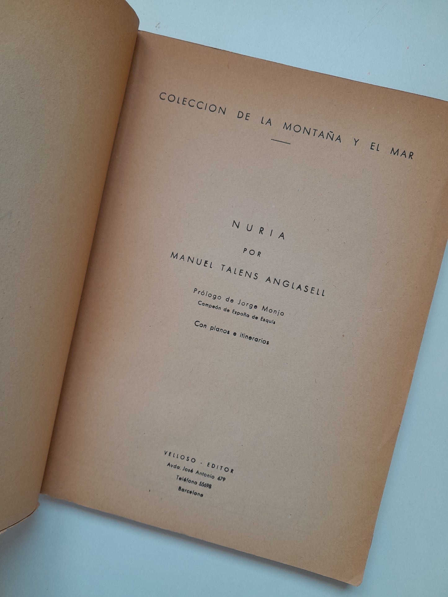 NÚRIA - MANUEL TALENS ANGLASELL (VELLOSO, 1944)