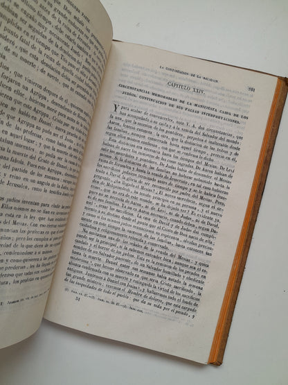DISCURSO SOBRE LA HISTORIA UNIVERSAL - JACOBO BENIGNO BOUSSET (IMP. PONS Y Cª, 1852)