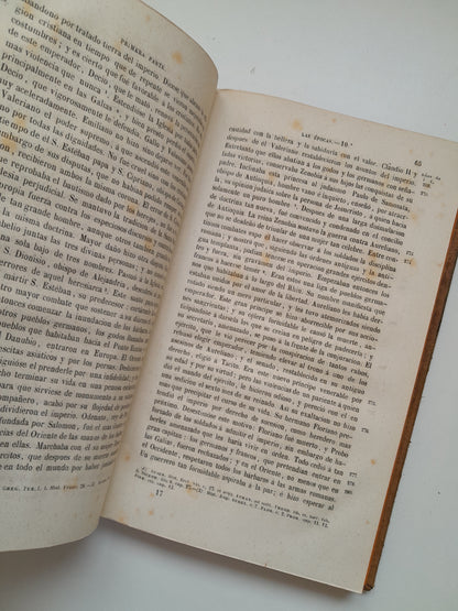 DISCURSO SOBRE LA HISTORIA UNIVERSAL - JACOBO BENIGNO BOUSSET (IMP. PONS Y Cª, 1852)