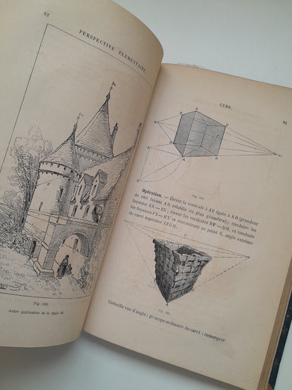 TRAITÉ PRATIQUE DE PERSPECTIVE - A. CASSAGNE (LIB. CH. FOURAUT ET FILLS, 1879)