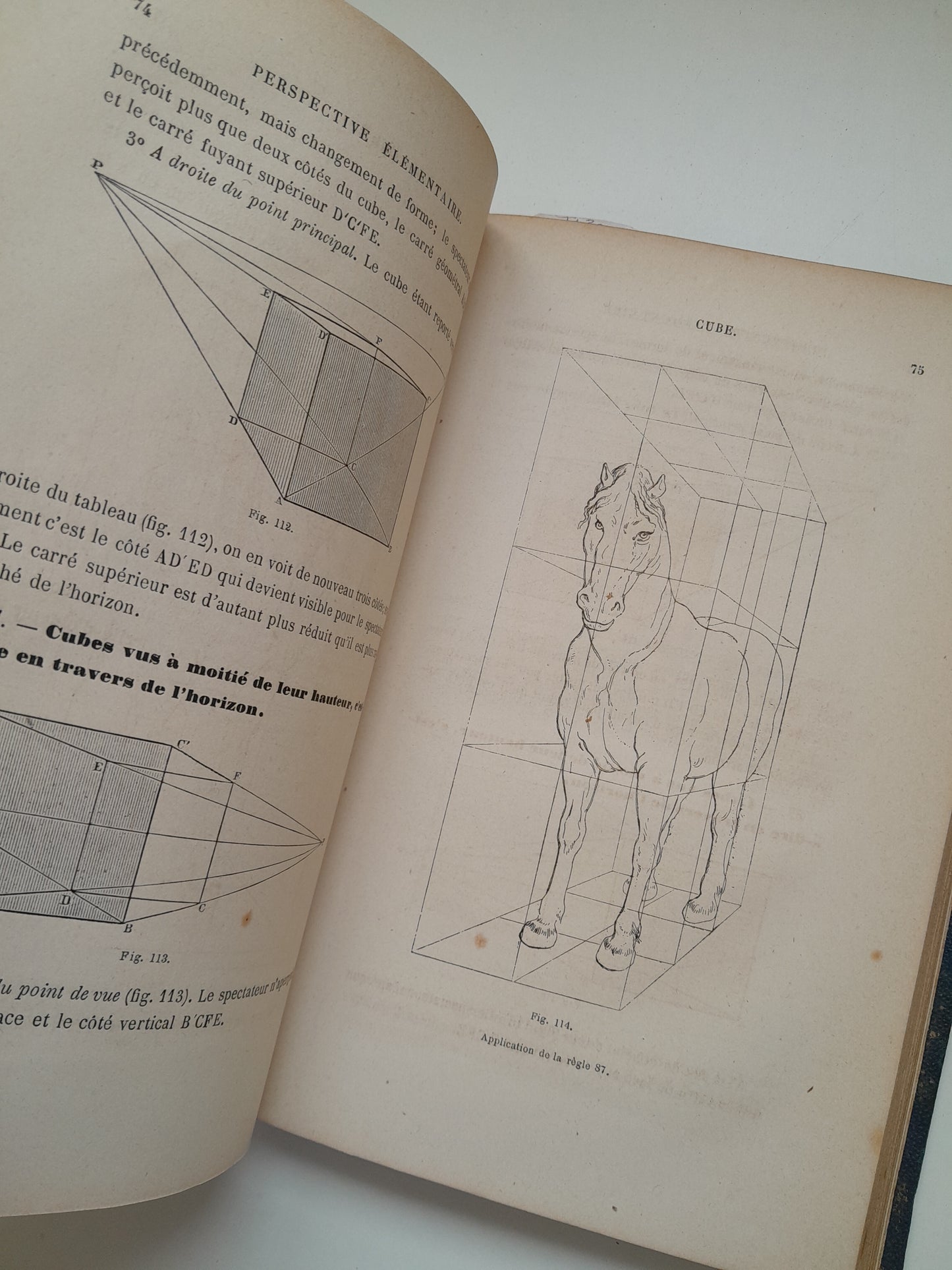TRAITÉ PRATIQUE DE PERSPECTIVE - A. CASSAGNE (LIB. CH. FOURAUT ET FILLS, 1879)