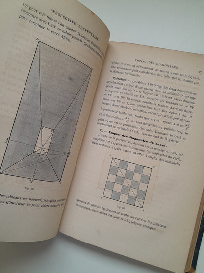 TRAITÉ PRATIQUE DE PERSPECTIVE - A. CASSAGNE (LIB. CH. FOURAUT ET FILLS, 1879)