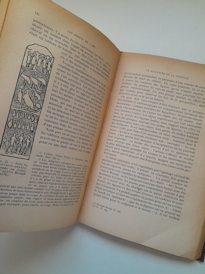 LES DÉBUTS DE L'ART - E. GROSSE (ED. FÉLIX ALCAN, 1902)