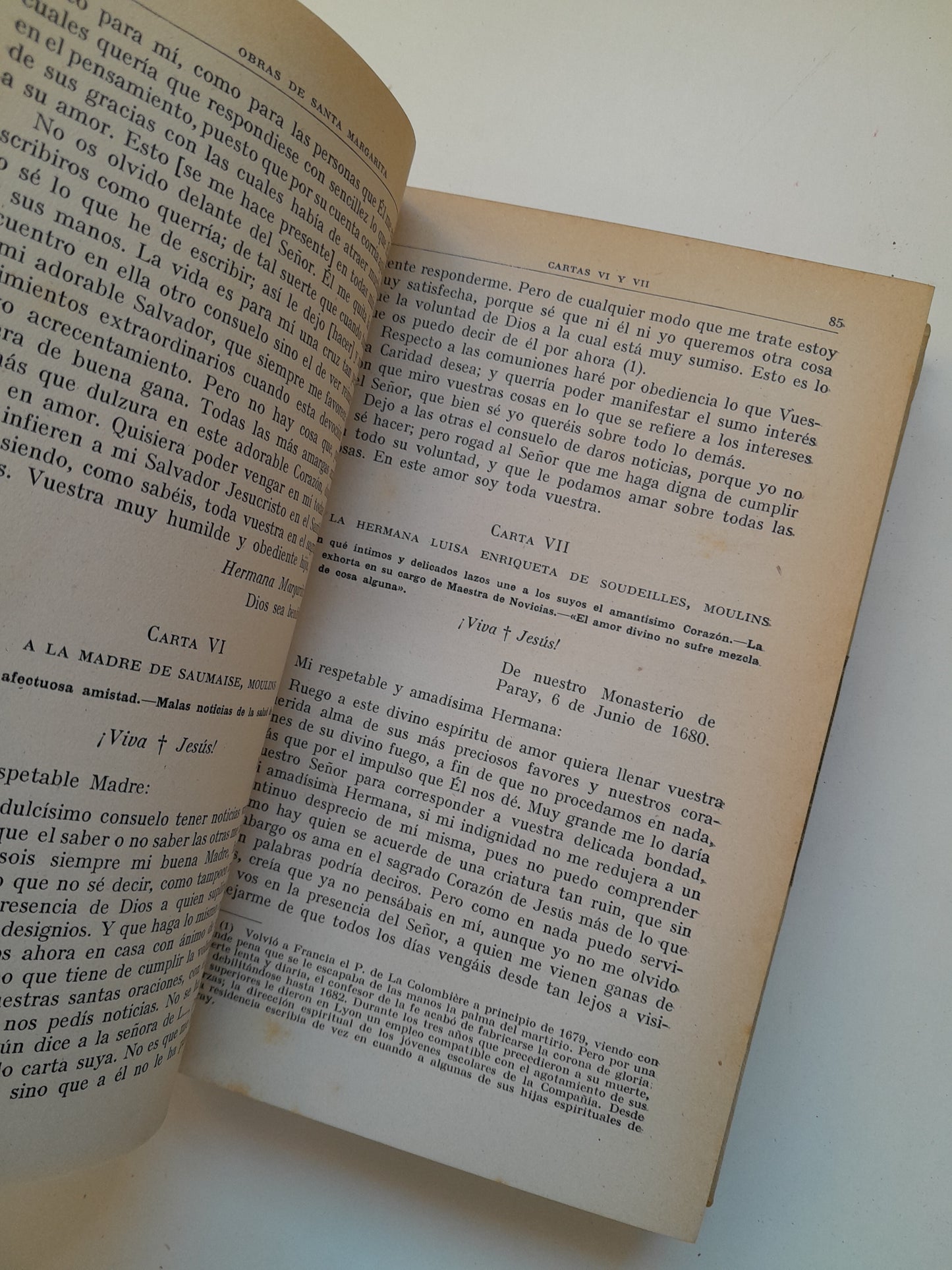 VIDA Y OBRAS PRINCIPALES DE SANTA MARGARITA MARÍA DE ALACOQUE - JOSÉ MARÍA SAENZ DE TEJADA (EL MENSAJERO DEL CORAZÓN DE JESÚS, 1943)