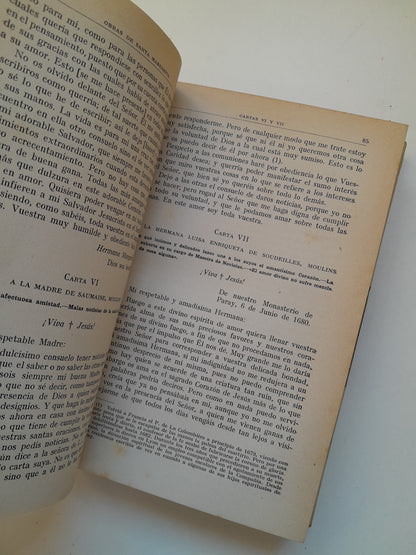 VIDA Y OBRAS PRINCIPALES DE SANTA MARGARITA MARÍA DE ALACOQUE - JOSÉ MARÍA SAENZ DE TEJADA (EL MENSAJERO DEL CORAZÓN DE JESÚS, 1943)