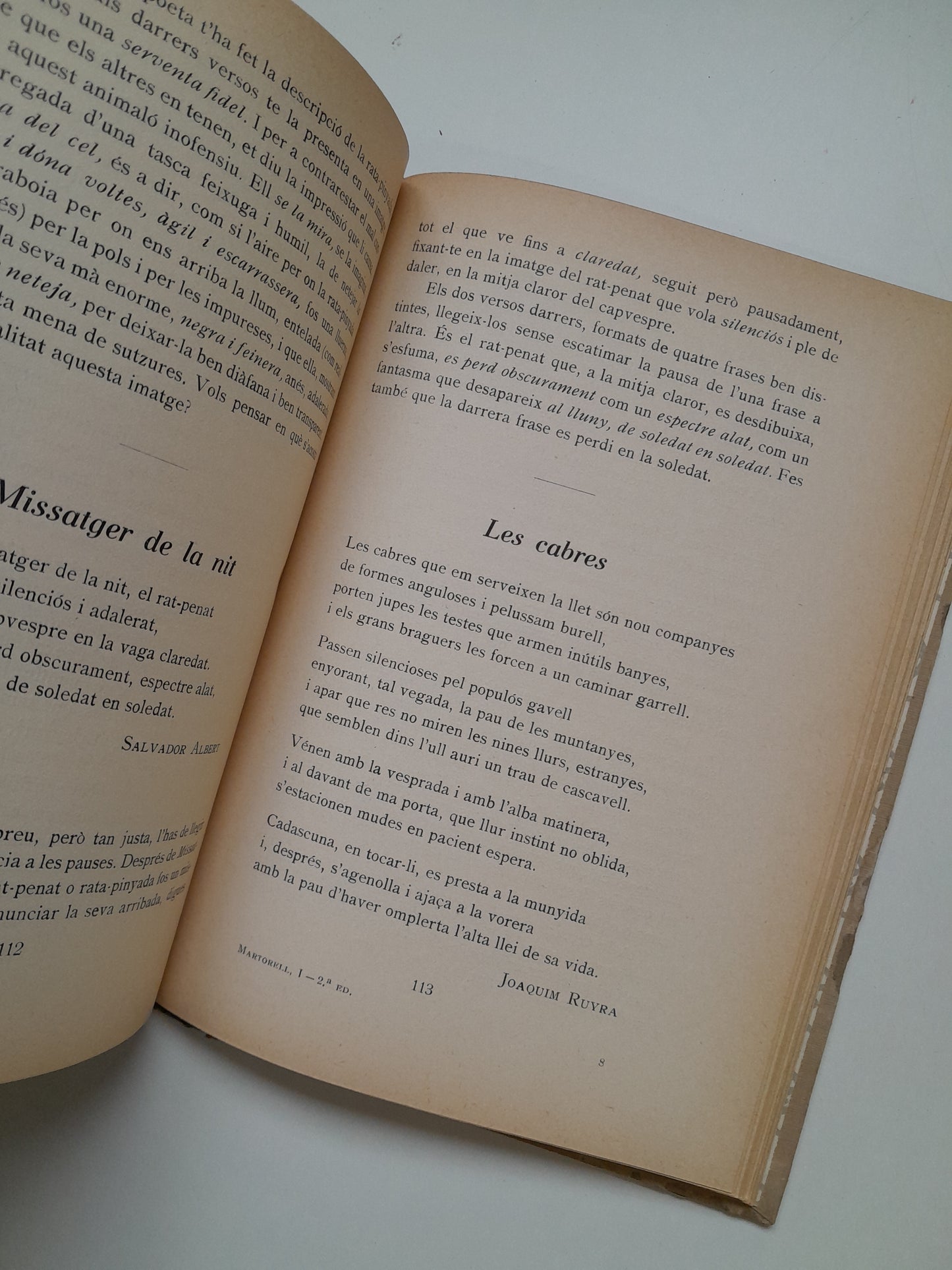 LES PLANTES, ELS ANIMALS I ELS ELEMENTS - ARTUR MARTORELL BISBAL (GUSTAU GILI, 1935)